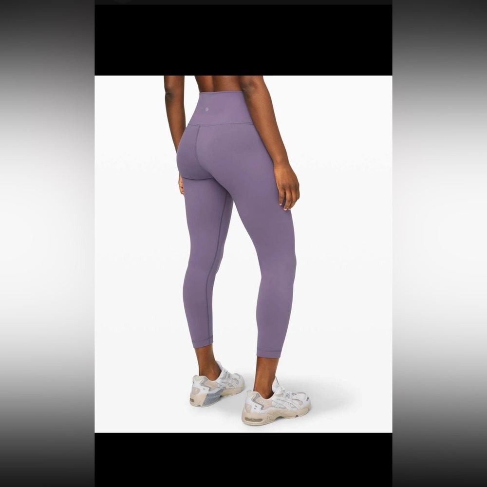 Lululemon Wunder Under High-Rise Tight 25" *Full-On Luon in Purple Quartz size 4
